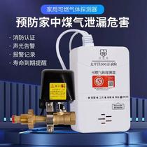 New national standard for gas tank alarm GB15322 2-2019 Liquefied gas cylinder automatic shut-off gas alarm
