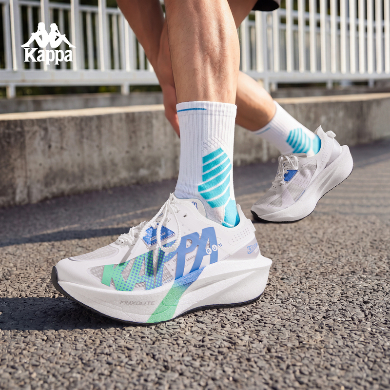 Kappa Instant Shadow Body Test Running Shoes for Men 2026 Autumn New Model High School Entrance Exam Cushioning Sports Shoes Soft Sole Wear-Resistant Casual Shoes