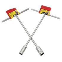 Special long T-type socket wrench wind cannon extended socket special extension for electric car seat bucket screw 8-19