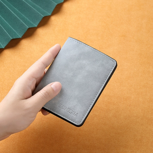 Ультратонкий картхолдер, маленький универсальный бумажник, антимагнитный чехол для водительских прав
