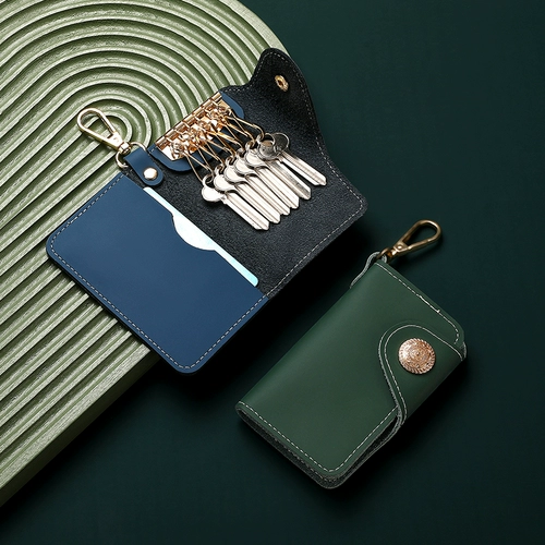 Кожаная ключница, защитный чехол, картхолдер, маленькая система хранения