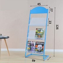 Han Chang magazine rack newspaper rack books and periodicals rack promotional rack magazine rack display rack display rack newspaper storage rack information rack
