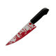 Halloween Realistic Bleeding Knife Weapon Sharp Knife Kitchen Knife Horror Knife Cosplay Party Event Performance Prop Knife
