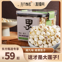 Special Xiangtan Lotus Seed White Lotus Microdermabrasion Core Peeled Dry Goods Cored Core Red Leather Authentic Large Granules 500g