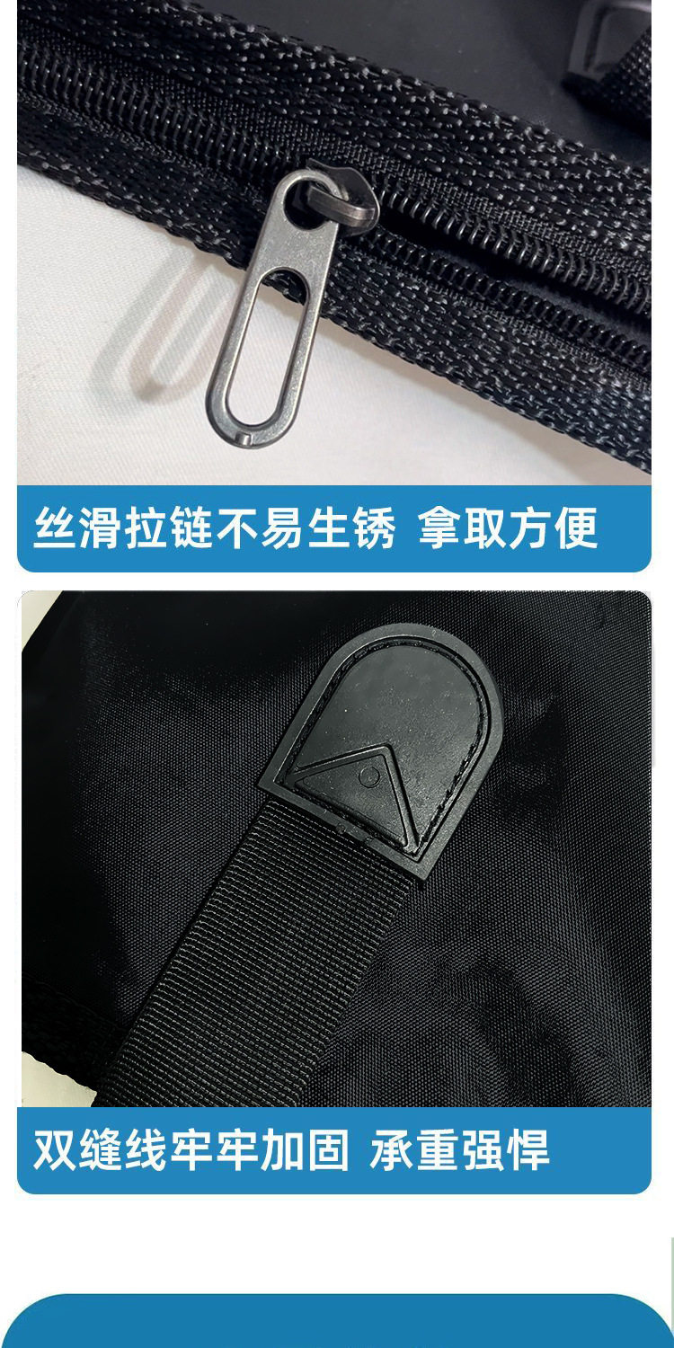 Водонепроницаемая барсетка, универсальная складная льняная сумка, сумка-органайзер, увеличенная толщина 无品牌/无注册商标 