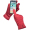 M8002 Red - Same Color Anti slip Palm