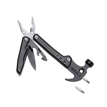 Multifunctional outdoor pliers folding pliers hammer car hammer multi-purpose tool claw hammer wrench pliers hammer folding