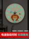 Living Room Luminous Clock, Stylish Bedroom Personalized High-End Radio-Controlled Wall Clock, Cute Panda Punch-Free Clock for Home Use