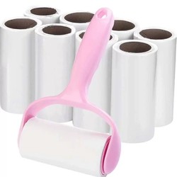 Hair Stick Device, Clothes Lint Stick Roller, Cleaning Wool Velvet to Remove Woolen, Simple Super Roll Cleaning and Rolling Dormitory