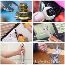 Bolt set wrench nut repair machine wrench double-ended wrench set wrench opening auto repair