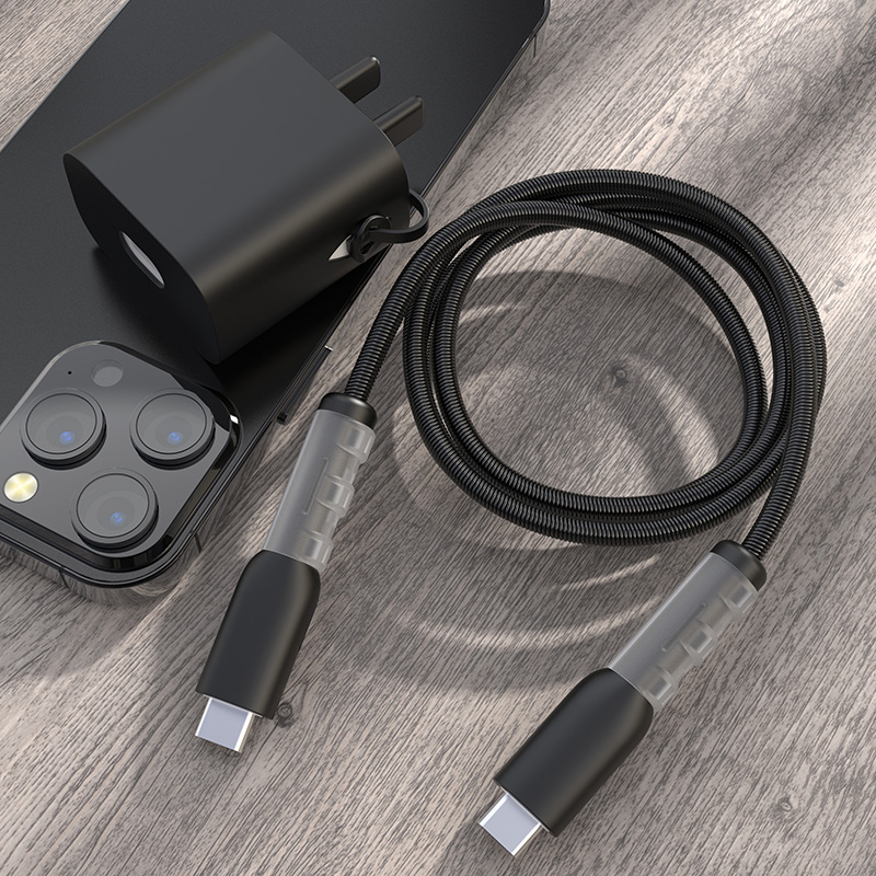 New Apple 15 data line protective sleeve suitable for iPhone15ProMax iPad2021 2022 charger Quick-charge silicone shell wound wire anti-snapping wire stopper