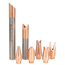 Handheld laser welding nozzle welding machine copper nozzle Hanwei cutting guide wire nozzle welding nozzle 28M8 Hanwei style wire feeding nozzle