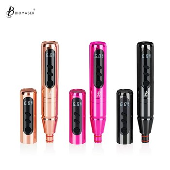 Xianxiu Embroidery and Tattoo All-In-One Machine Bormezey for Eyebrow Tattooing, Eyeliner, Lip Tattooing, Hairline Tattooing, Rechargeable Wireless Device with Needles