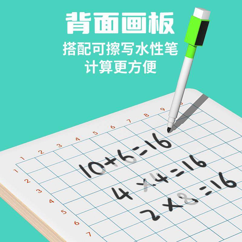 百数板蒙氏数学教具:数字启蒙神器,孩子算数感从这里起飞!-数学学习板-淘宝百科网