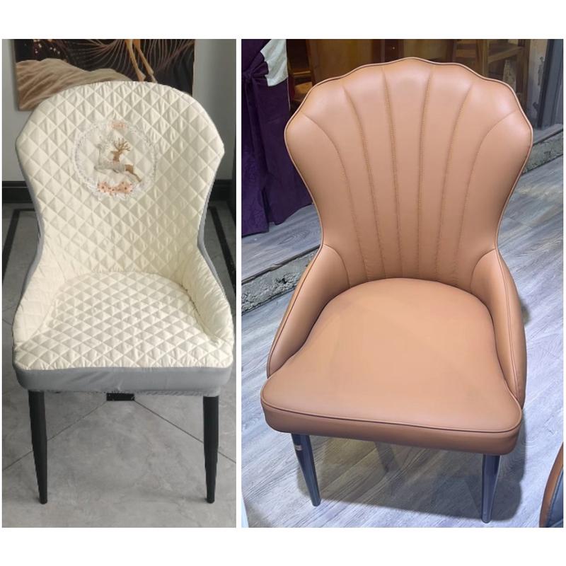 Arc chair sleeve hood minimalist table and chairs sleeve Advanced sensation seat sleeve Four Seasons universal all-bag anti-slip chair sleeve-Taobao