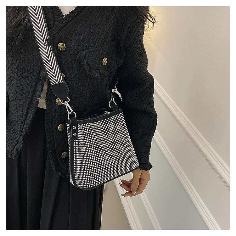 High-end Sense Niche Bucket Bag Women's Diamond New Fashion OTHER / Other 