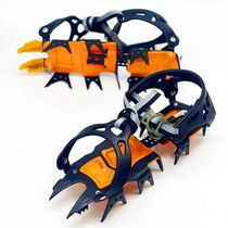 Outdoor mountain climbing ice climbing rock climbing non-slip shoe covers spikes crampons 18 teeth ice and snow tiger teeth 10 teeth