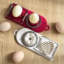 Egg-cutting machine stainless steel flower-type egg splitting multifunctional leather egg split Kitchen Household Egg Opener