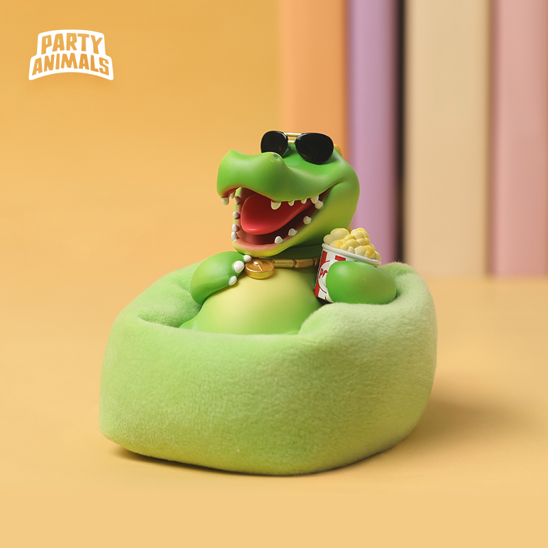 Partyanimals Beast Party Beast Lying down and Winning Series Figure Crocodile Boss Partyanimals Beast Party Beast Lying down and Winning Series Figure Crocodile Boss