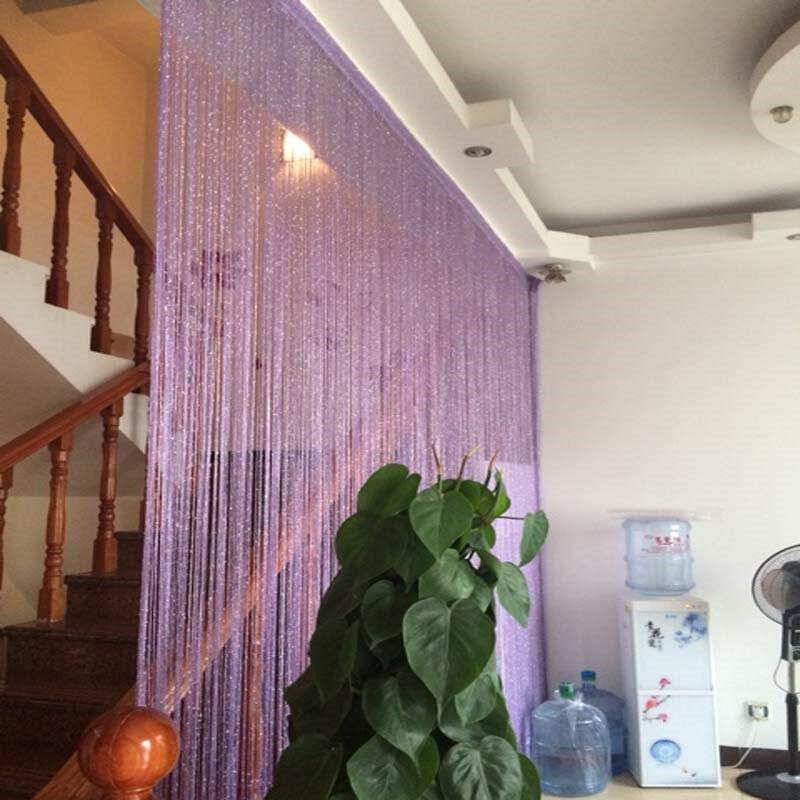 🌟成品银丝线帘：加密婚庆帘子客厅玄关挂帘装饰门帘，流苏窗帘隔断，打造梦幻空间！🌟-线帘-淘宝好物网