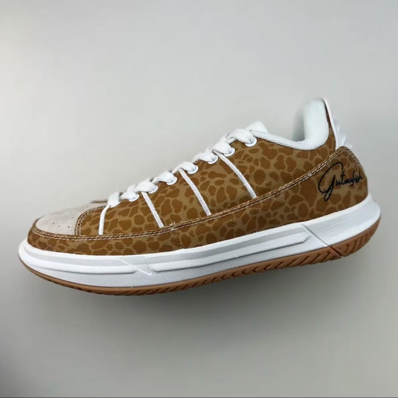 【R1】Replaceable Midsole Basketball Casual Shoes with Full-Length Air Cushion, Classic Low-Top, Summer Men's Fashion Versatile