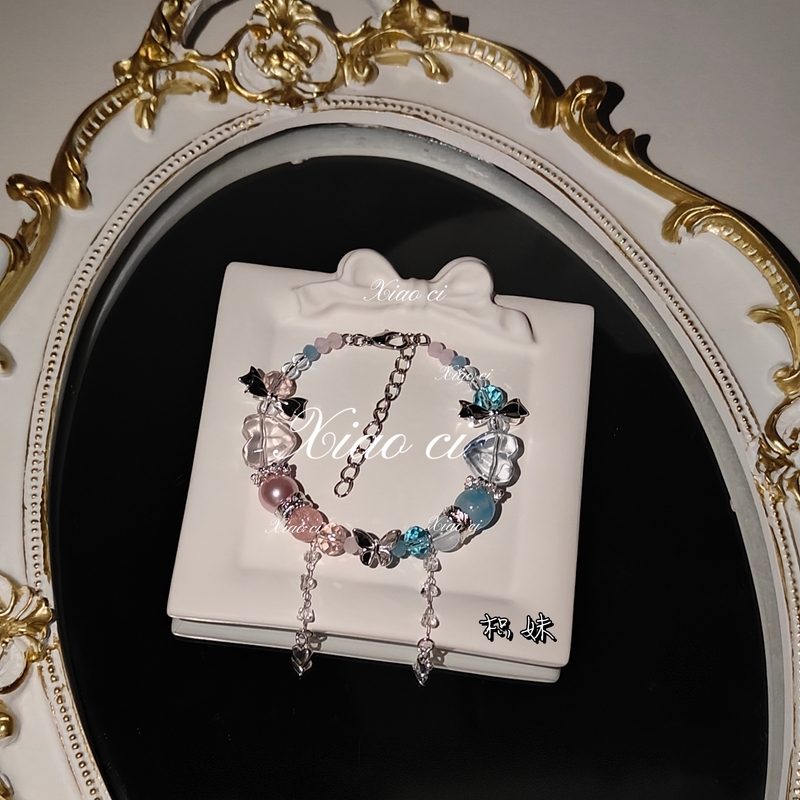 Original Design Lumu Cp Fan Color Zimei Merchandise Impression Bracelet New Couple Style Celebrity Merchandise Simple Style Original Design Lumu Cp Fan Color Zimei Merchandise Impression Bracelet New Couple Style Celebrity Merchandise Simple Style