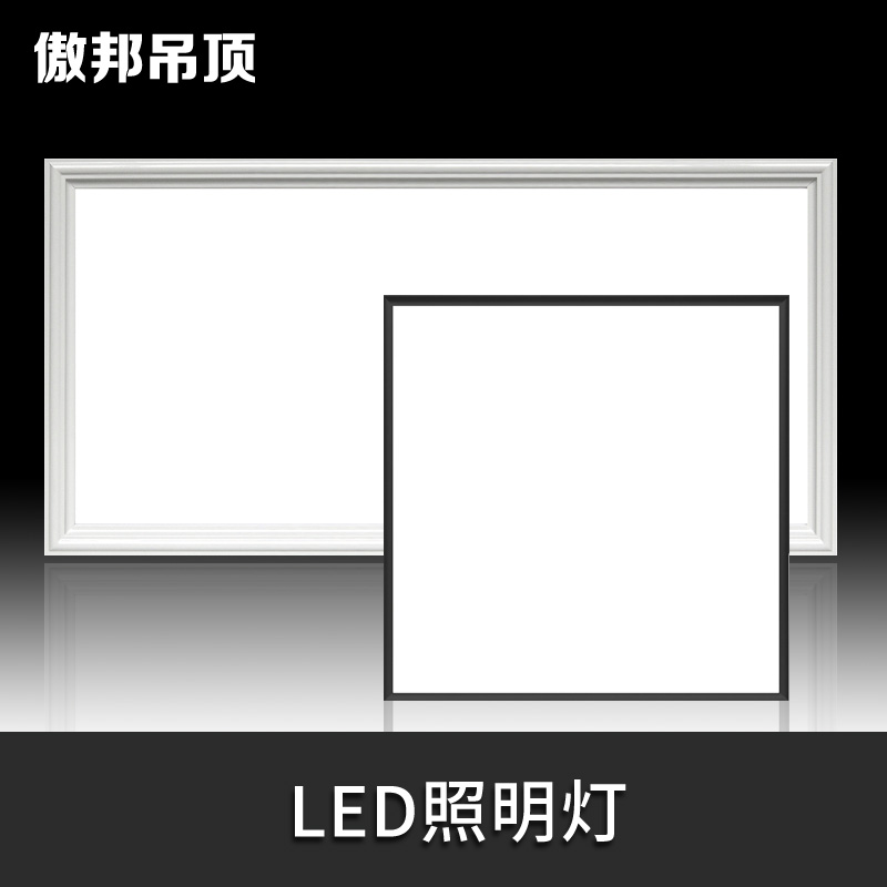 Proud Integrated Ceiling Light Kitchen Make-up Room Led Flat Lamp Art Flower Light Panel Light Recessed suction light