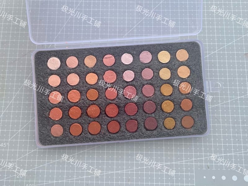 Shimink Brown Palette/Brown-Gray Palette Eight-Piece Set, Suitable for Bjd Dolls/Clay/Gsc Shimink Brown Palette/Brown-Gray Palette Eight-Piece Set, Suitable for Bjd Dolls/Clay/Gsc
