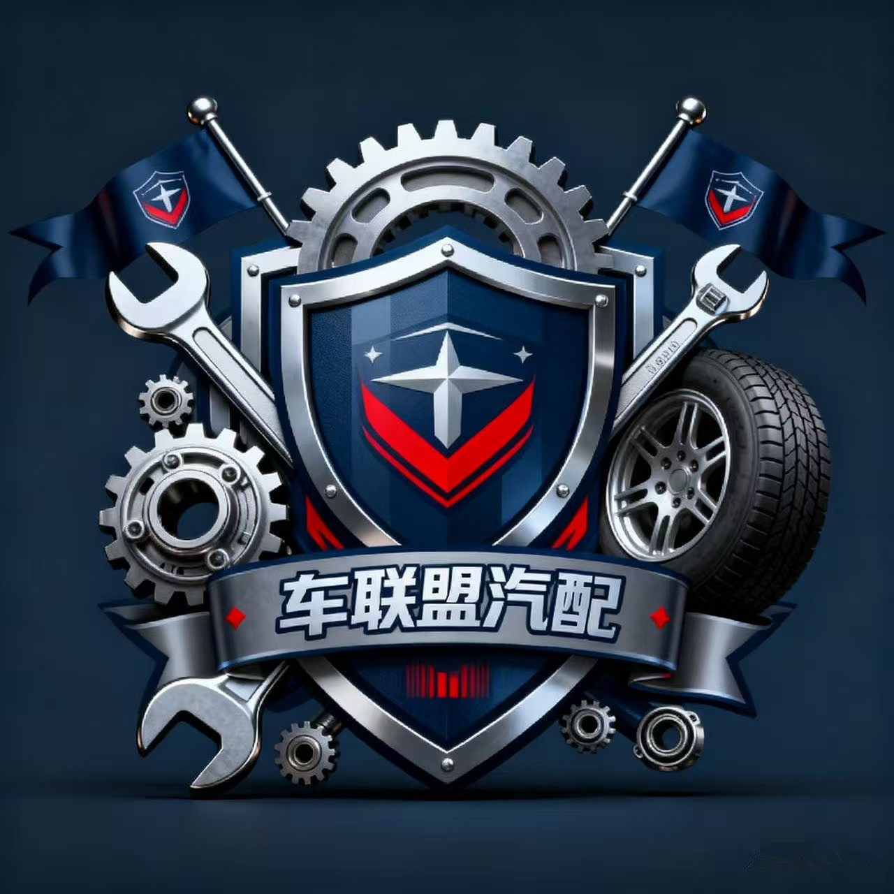 日系车全车件企业店的LOGO