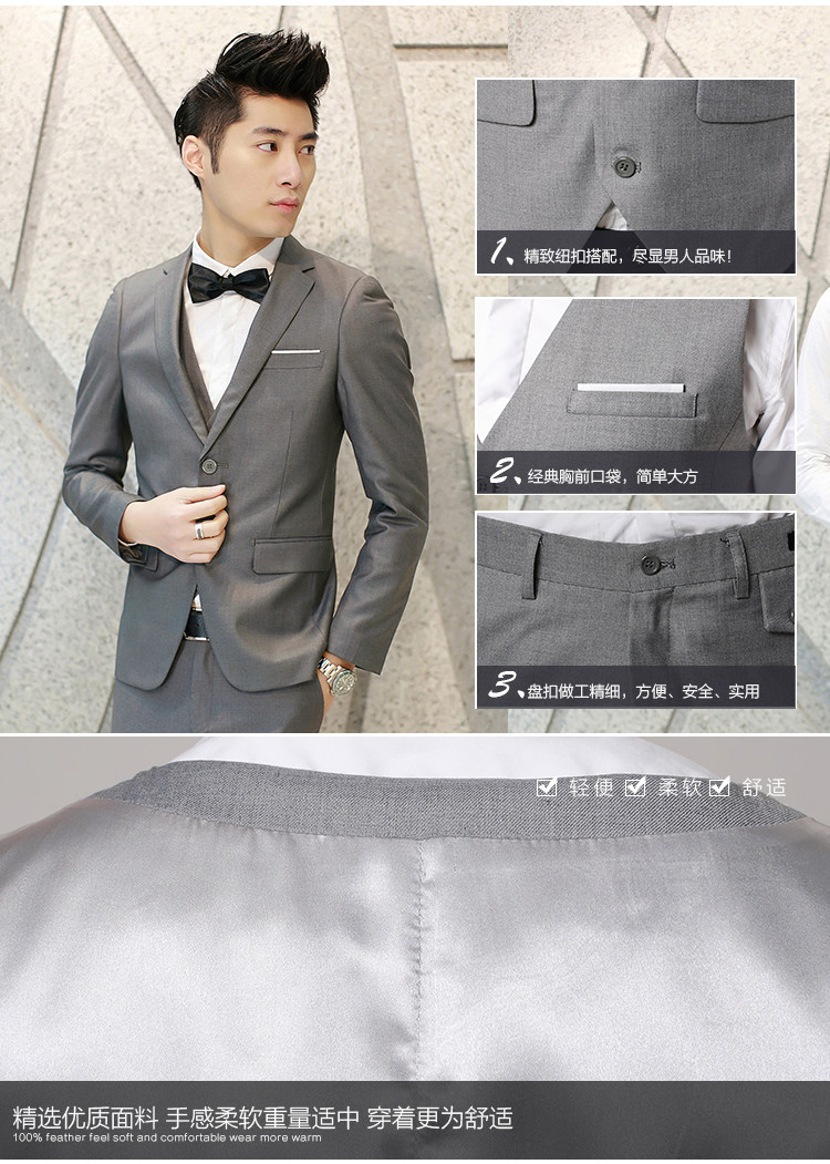 Costume homme en polyester pour automne - Ref 1555942 Image 9