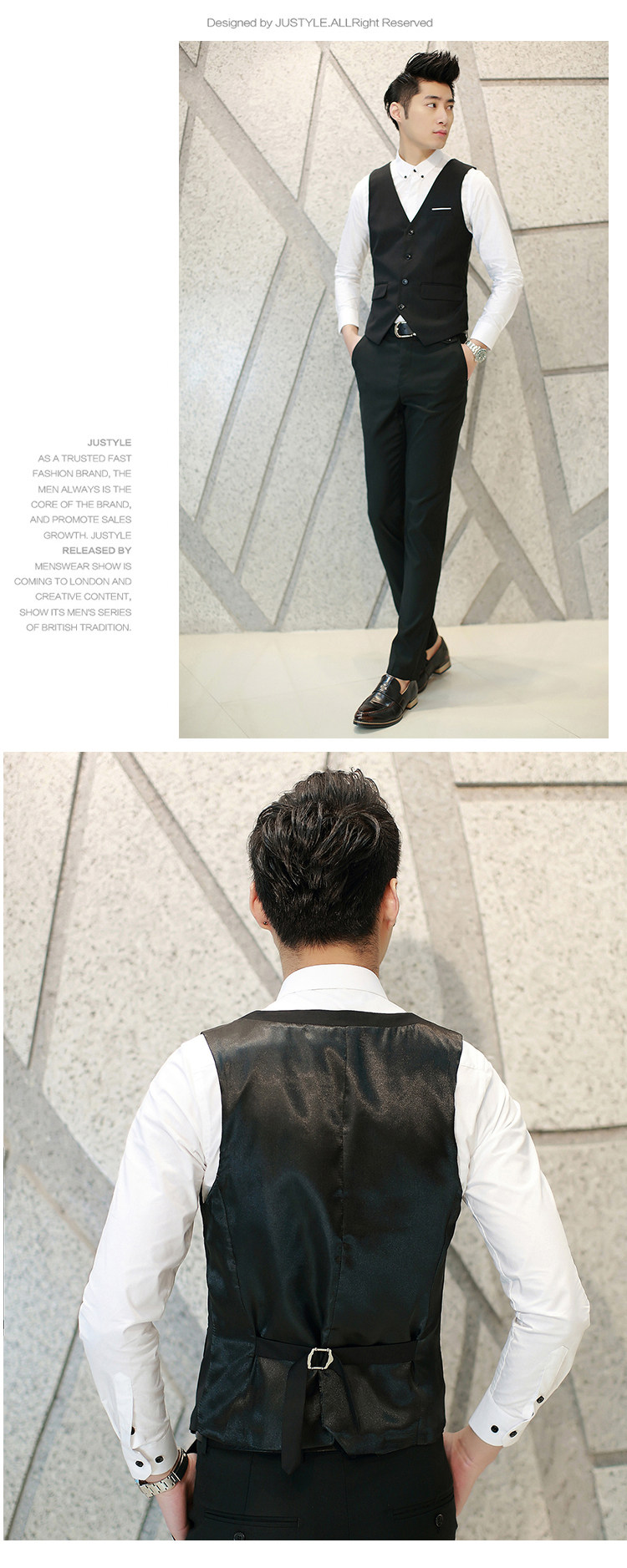 Costume homme en polyester pour automne - Ref 1555942 Image 12