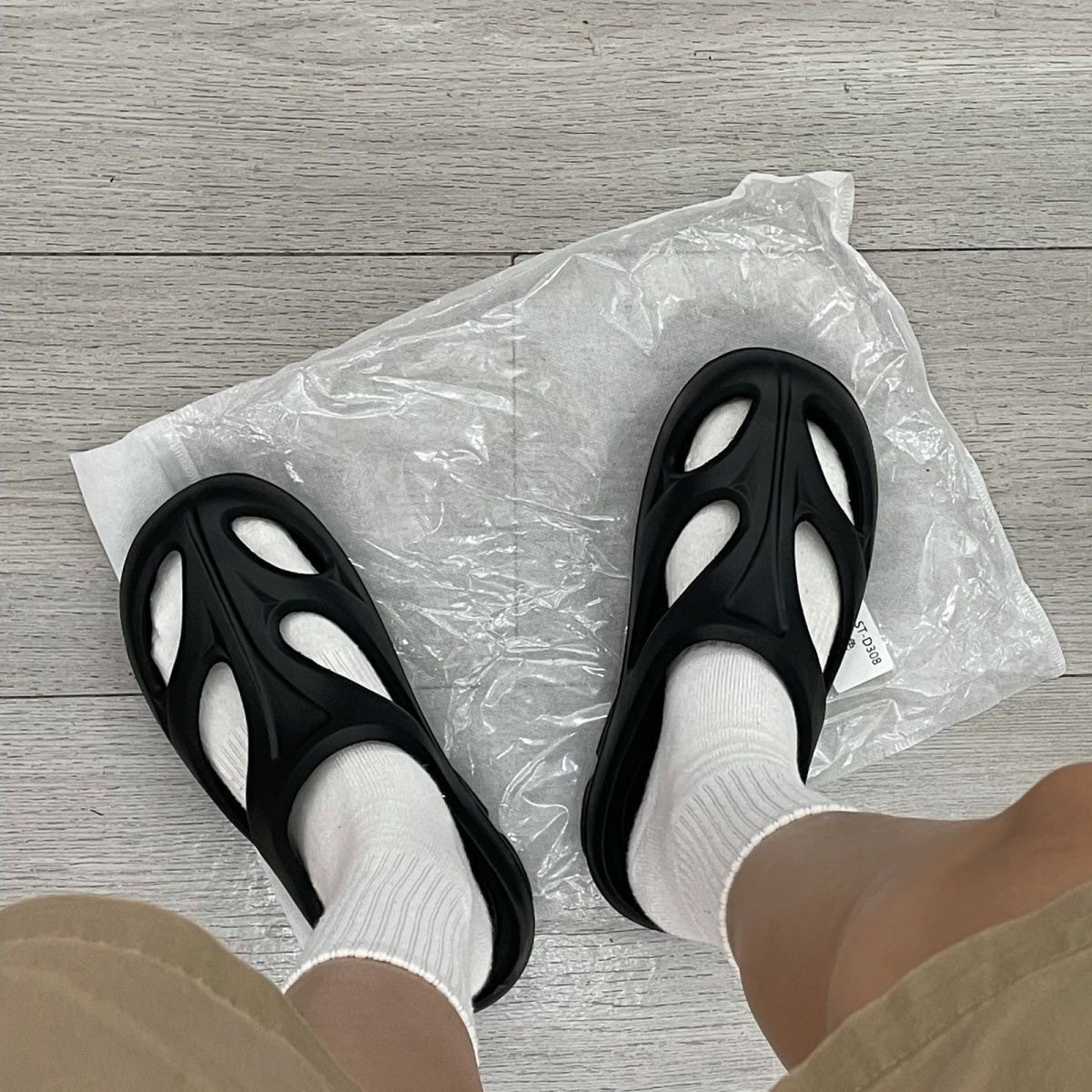Брендовые тапочки Tide; мужская летняя одежда; нескользящая обувь с отверстиями; обувь на толстой подошве для отдыха на открытом воздухе; мужские и женские пары; пляжная обувь; сандалии