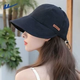 Шляпа с спиной шляпа Женщина Большая Глава Рыбак Шляпа 2024 Новая большая шляпа солнцезащитный крем солнцезащитный крем на открытом воздухе.