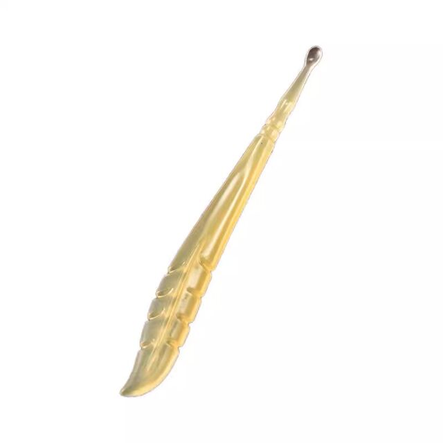 New Ear Pick with a Single Soft Tip That Does Not Hurt the Ears, Round Tip, Thin Mouth, Thin Edge, Ear Cleaning Tool