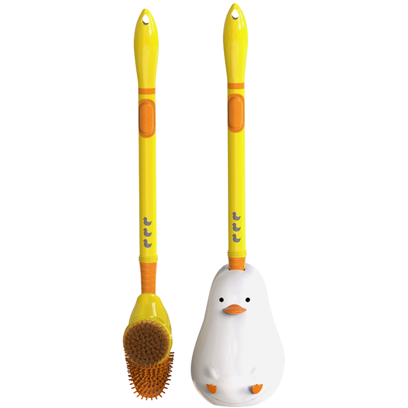 Refillable Diving Duck No-Dead Angle Toilet Brush