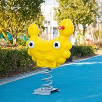 Kindergarten spring rocking horse childrens outdoor park playground toys community amusement facilities rocking seesaw