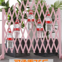 Anticorrosive wood fence fence indoor partition balcony solid wood telescopic mesh courtyard fence outdoor removable grille