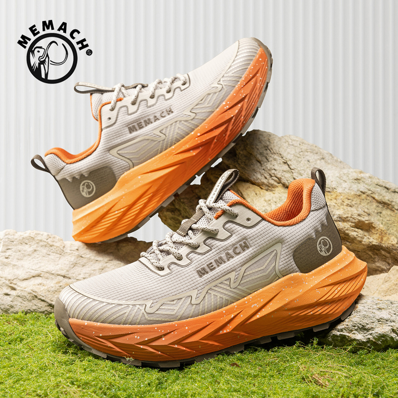 Memach Hiking Shoes for Men, Professional Hiking Shoes for Women, All-Terrain Outdoor Lightweight Non-Slip Breathable Mountain Climbing and Trail Running Shoes