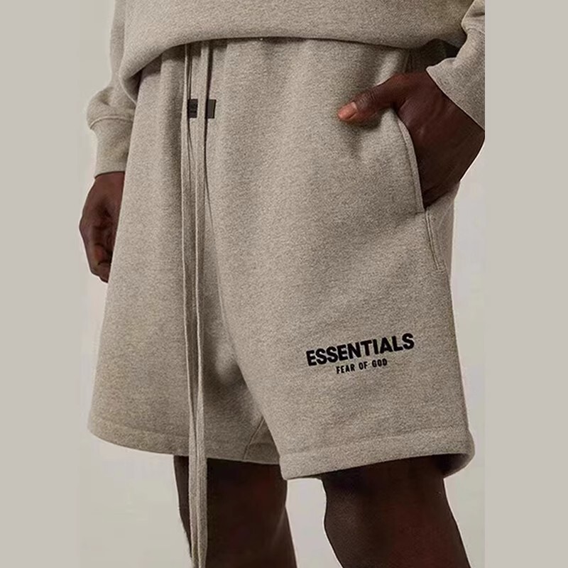 Official Flagship Store Essentials Multi-Line Fog Sweatpants Women's Loose Casual Shorts Men's Trendy Brand Summer Official Flagship Store Essentials Multi-Line Fog Sweatpants Women's Loose Casual Shorts Men's Trendy Brand Summer