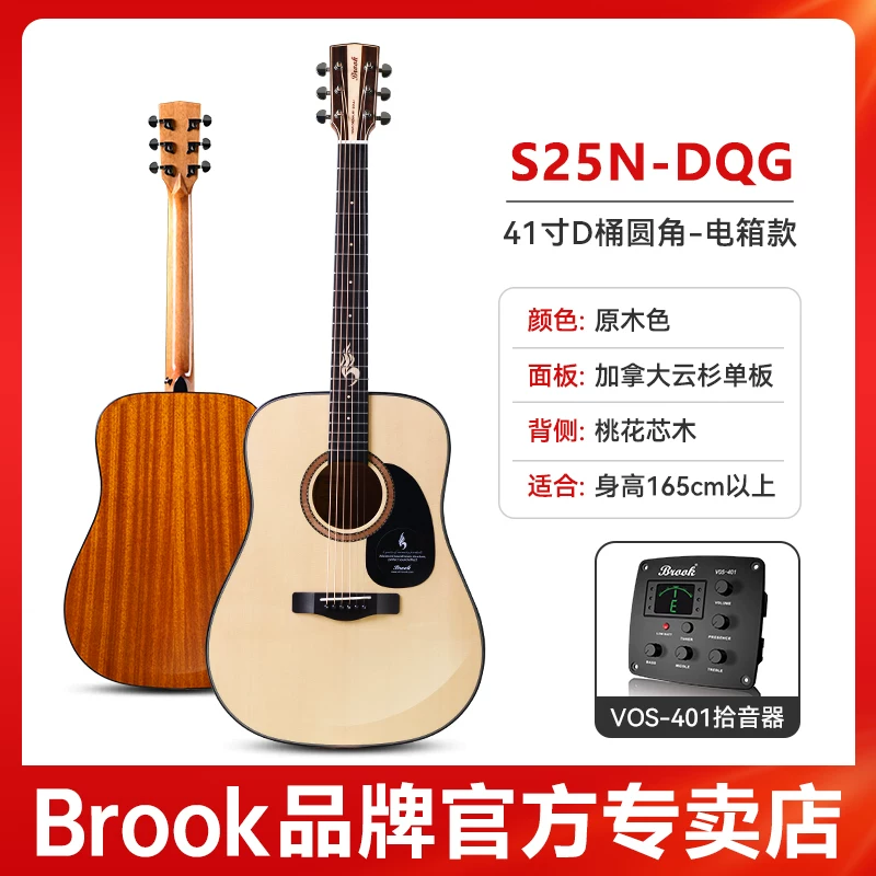 Гитара-однокорпус Brook Brook s25 — официальный флагманский продукт