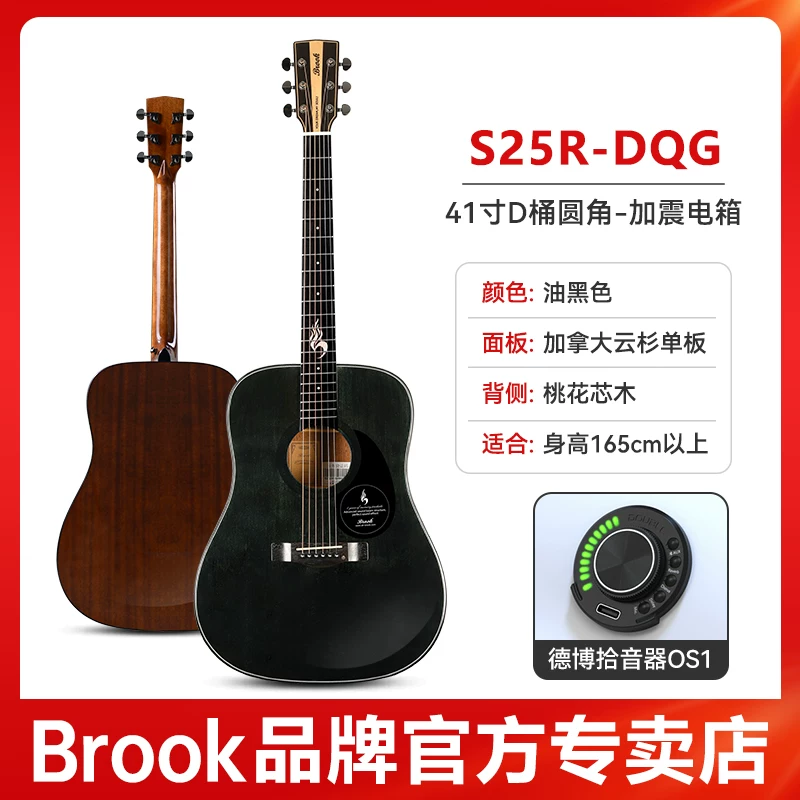 Гитара-однокорпус Brook Brook s25 — официальный флагманский продукт