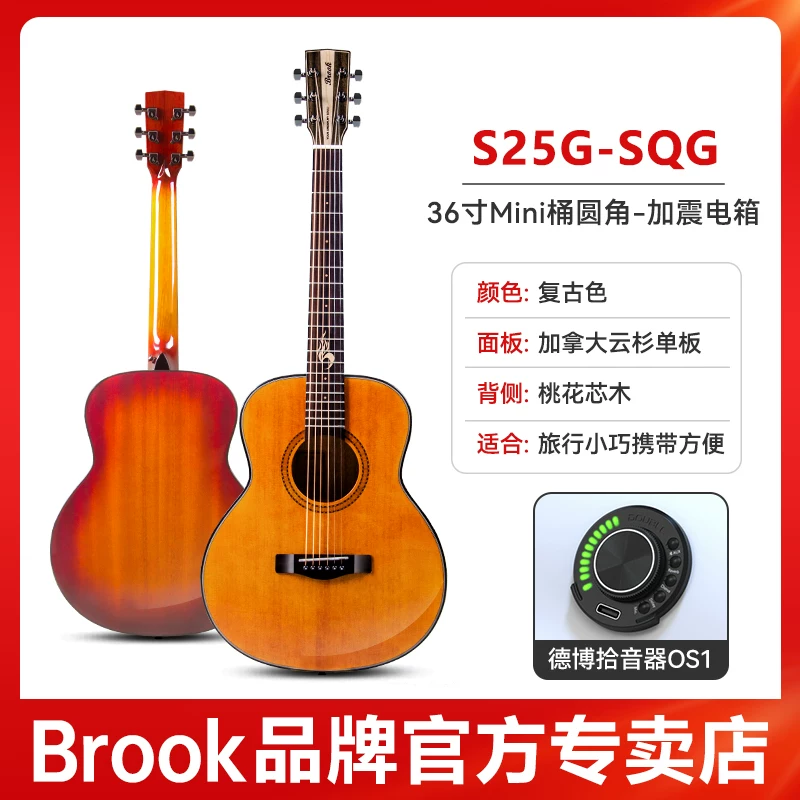 Гитара-однокорпус Brook Brook s25 — официальный флагманский продукт