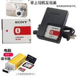 소니 DSC-H3 H7 H9 H10 H50 H90 카메라 NP-BG1 배터리 + 충전기 + 카드 리더