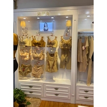 Display cabinet underwear store shelves womens bra display cabinet shelves underwear display rack European style painted bra cabinet