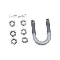 U Type Bolt U-1880 2080 2280 State Label Pole Hoop Power Gold galvanized U-1880