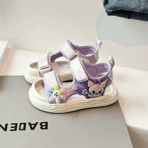 ABC Fans Модные летние сандалии, мягкая спортивная пляжная обувь, мягкая подошва