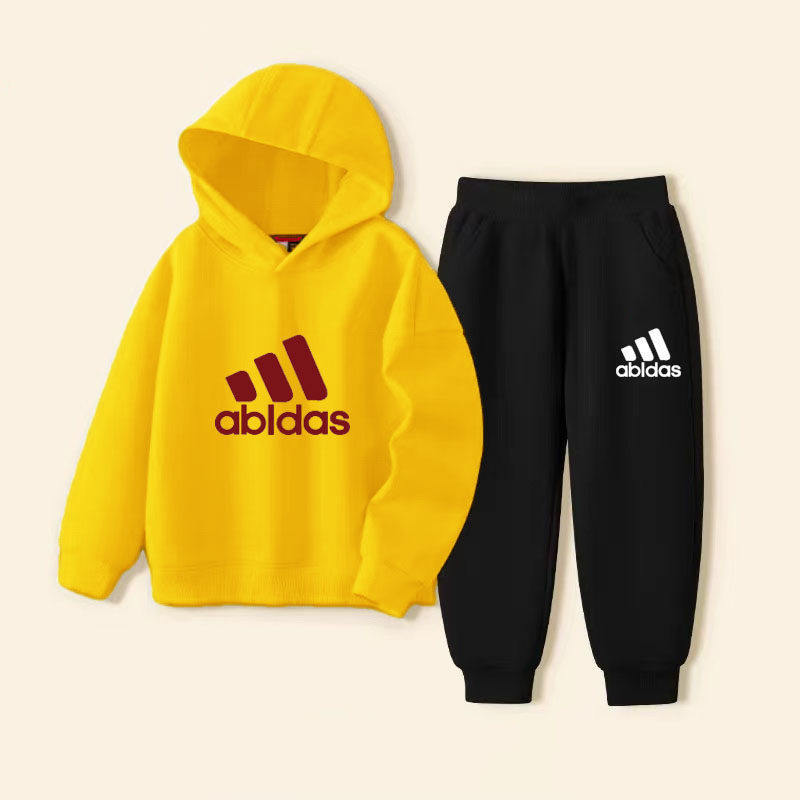 2026 New Style Hooded Sweatshirt + Sports Pants for Older Children, Parent-Child Matching Outfits for Boys and Girls, Top Choice for Back-To-School Wear in Autumn 2026 New Style Hooded Sweatshirt + Sports Pants for Older Children, Parent-Child Matching Outfits for Boys and Girls, Top Choice for Back-To-School Wear in Autumn