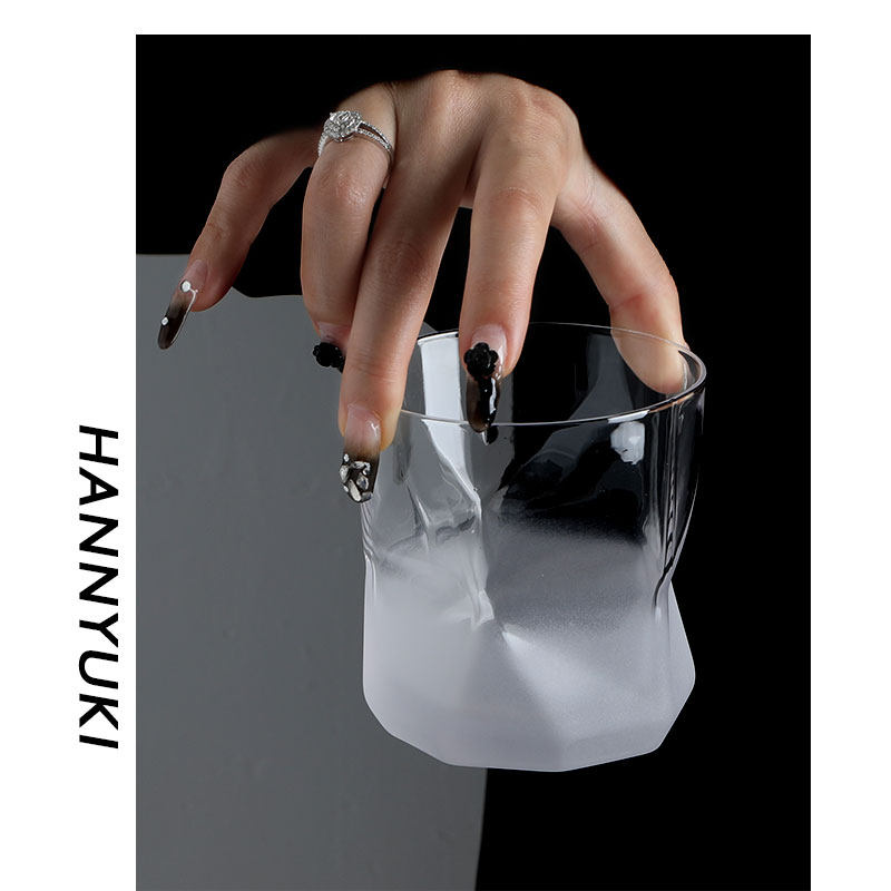 Banxue/Магазин хрусталя HanYUKI Art/Кубок Белой цапли/Бокал для японского виски средней выдержки, бокал для вина Ваби-саби