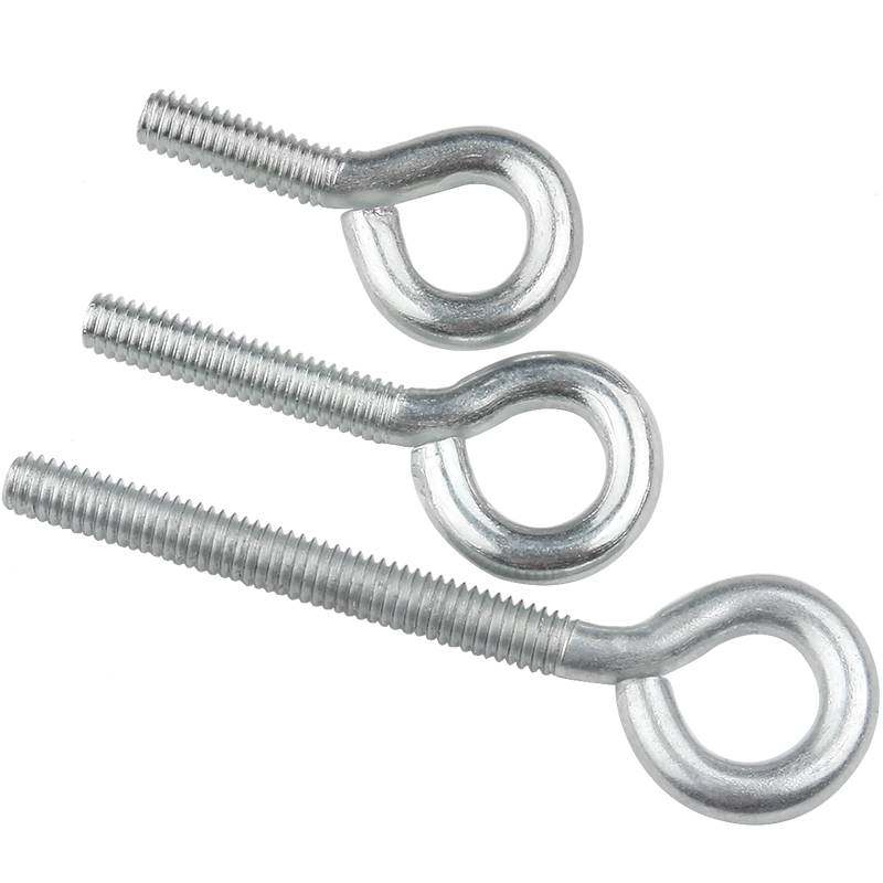 Galvanized goat eye screw rings with ring hook Circle Screw closed Sheep eye ring screw M4M5M6M8M10 -Taobao