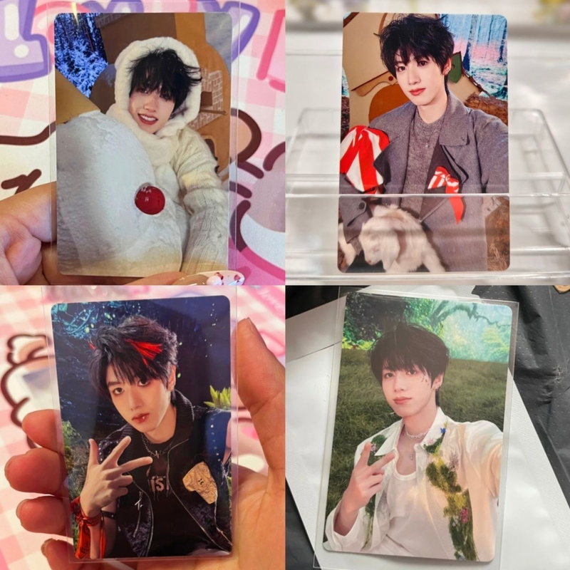 Authentic Embossed Five Little Bears Living Together Zhu Zhixin 2025 Calendar Third Generation Landing Youth Official Photo Card